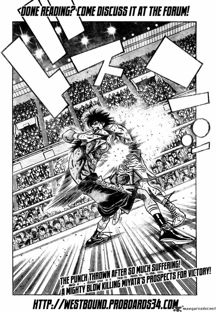 Hajime no Ippo: Fighting Spirit, Chapter 833 image 16